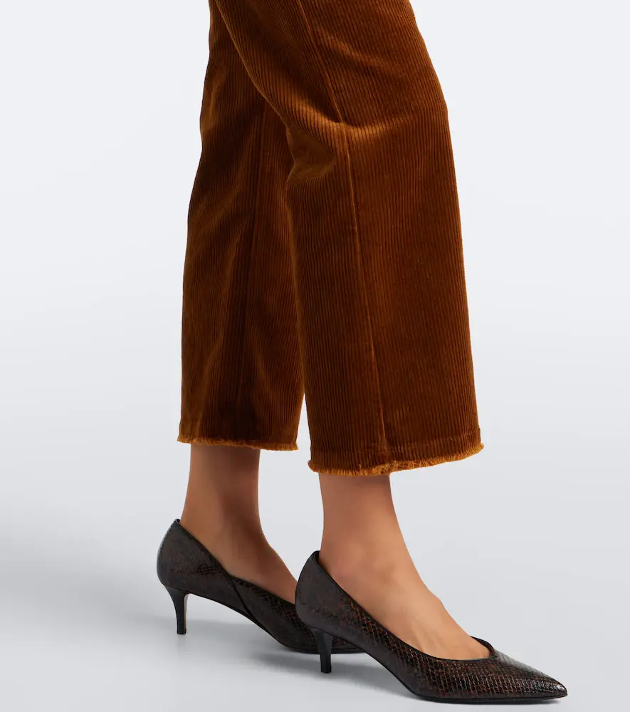 Marant Étoile Ruthie cropped corduroy straight pants | Thumbnail 2 Marant Étoile Ruthie cropped corduroy straight pants | Thumbnail 2