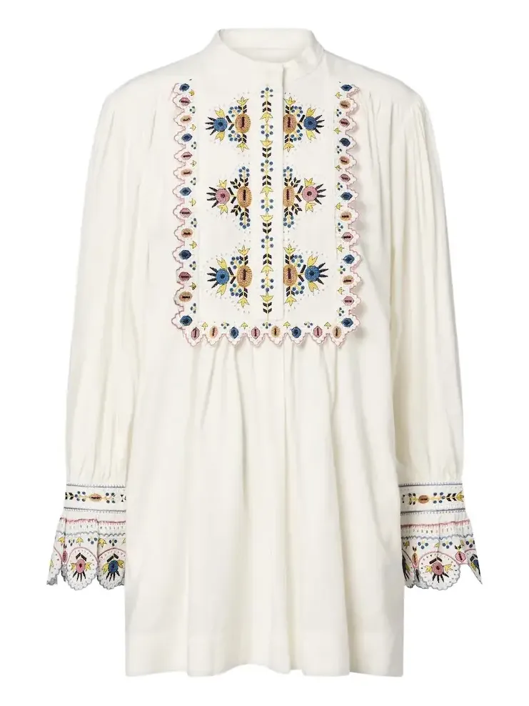 Merva embroidered minidress