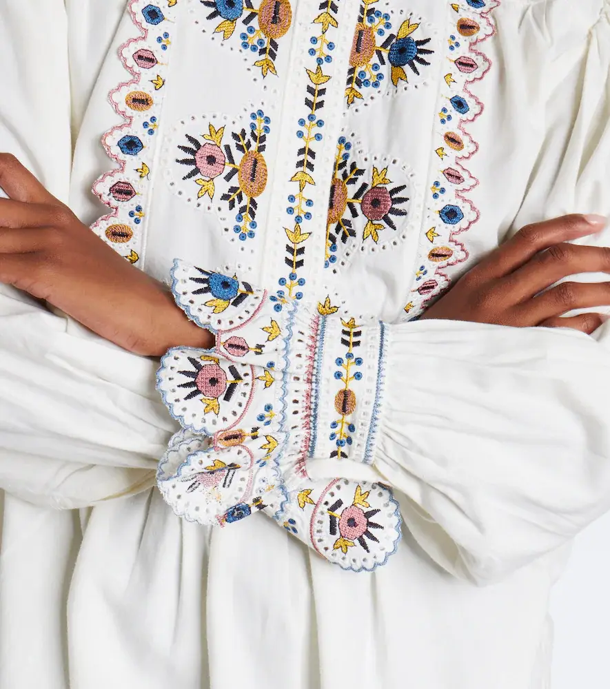 Marant Étoile Monique embroidered blouse | Thumbnail 2 Marant Étoile Monique embroidered blouse | Thumbnail 2