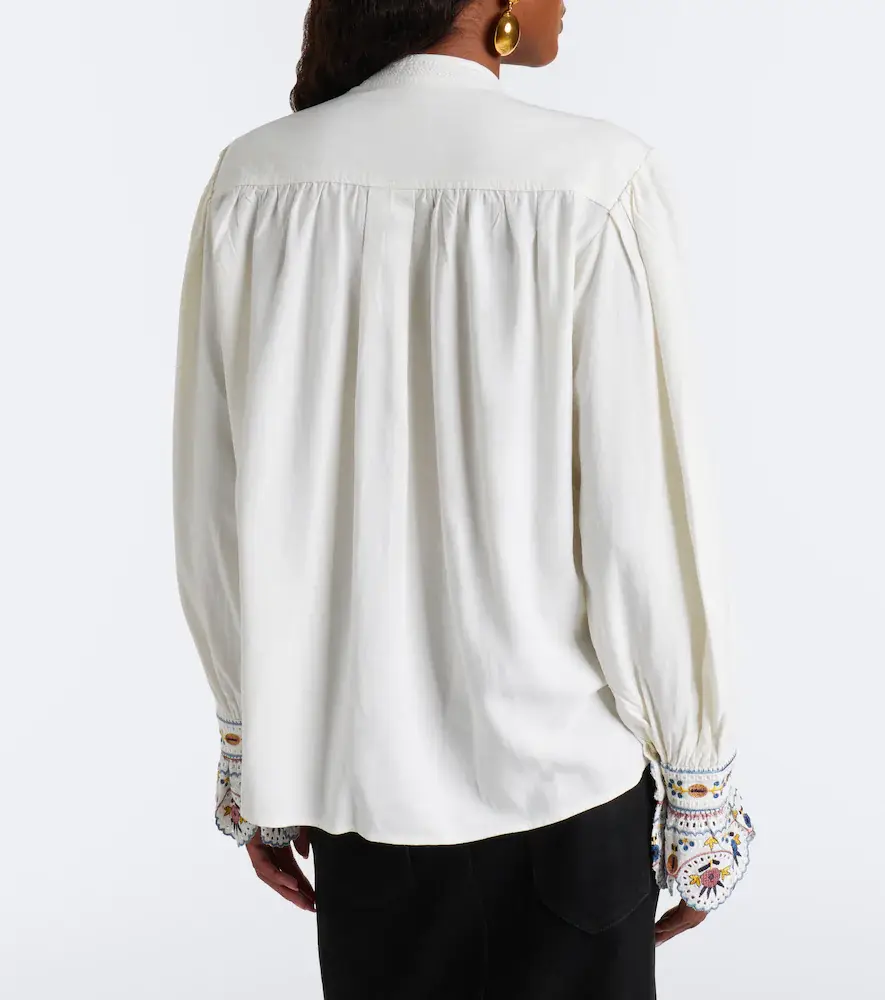 Marant Étoile Monique embroidered blouse | Thumbnail 5 Marant Étoile Monique embroidered blouse | Thumbnail 5