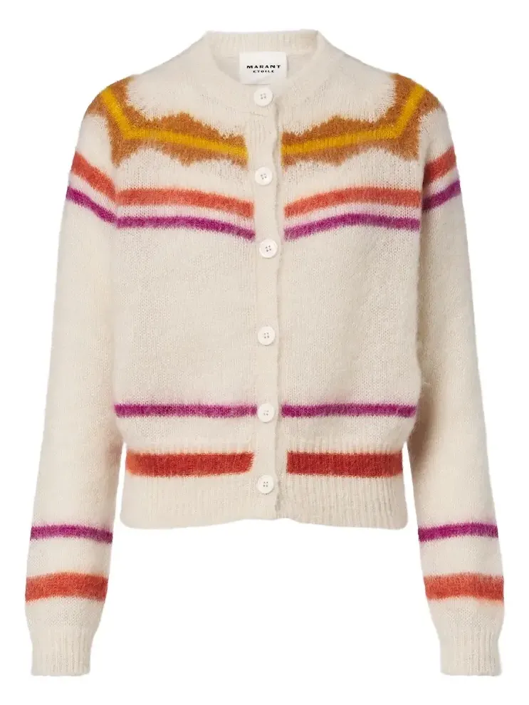 Molly mohair and wool-blend cardigan Molly mohair and wool-blend cardigan