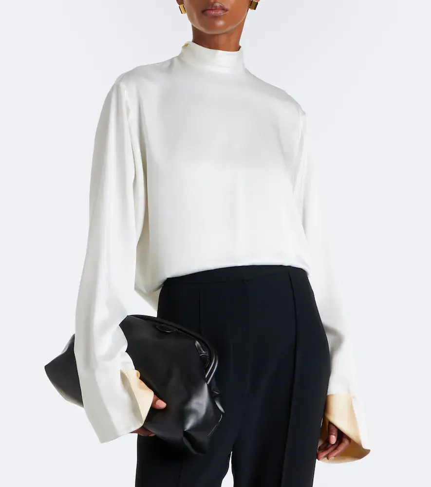 Stella McCartney Satin top | Thumbnail 5 Stella McCartney Satin top | Thumbnail 5