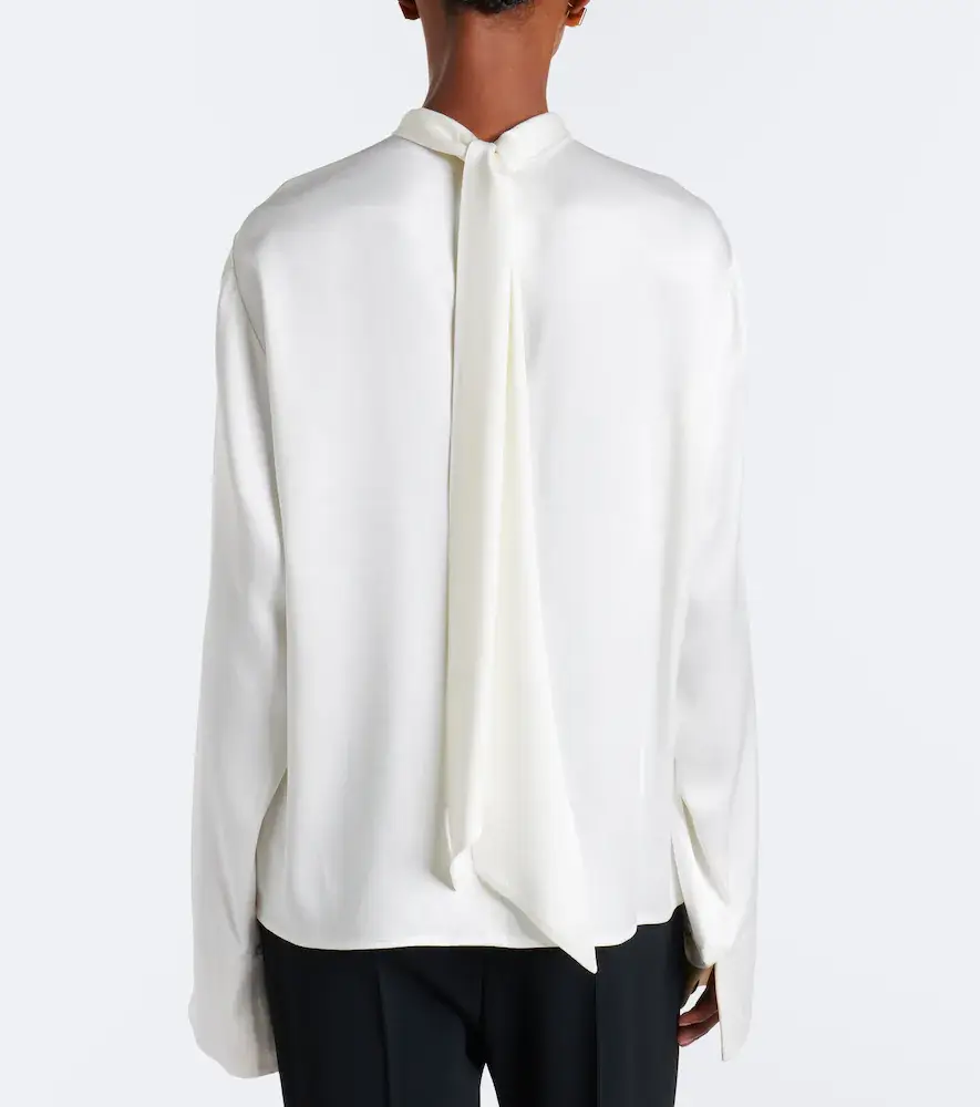 Stella McCartney Satin top | Thumbnail 6 Stella McCartney Satin top | Thumbnail 6