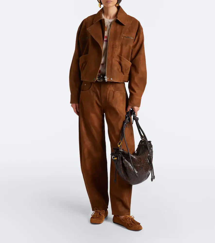Marant Étoile Belky barrel-leg pants | Thumbnail 4 Marant Étoile Belky barrel-leg pants | Thumbnail 4