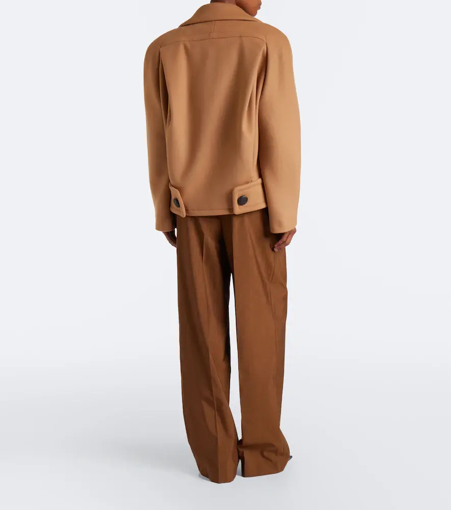 Stella McCartney Wool and silk wide-leg pants | Thumbnail 5 Stella McCartney Wool and silk wide-leg pants | Thumbnail 5