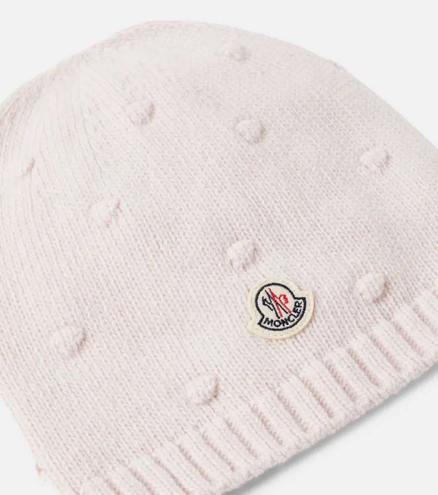 Moncler Enfant Wool and cashmere beanie | Thumbnail 3