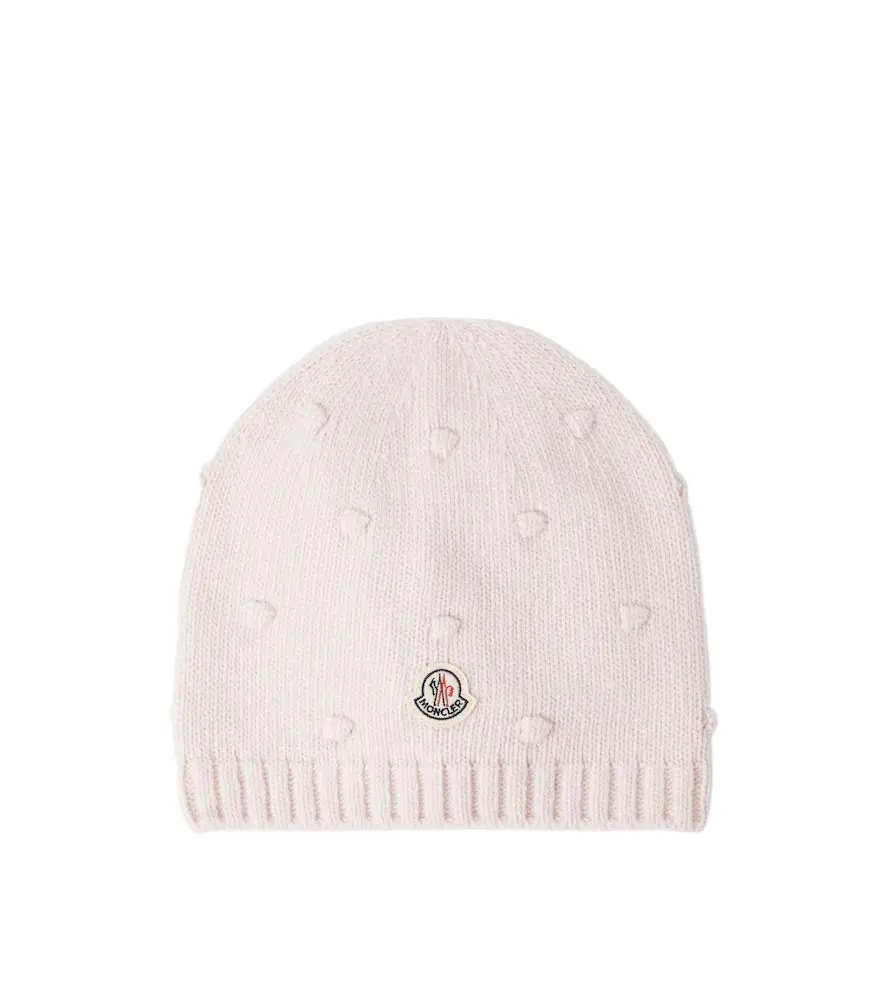 Moncler Enfant Wool and cashmere beanie | Image 1 Moncler Enfant Wool and cashmere beanie | Image 1