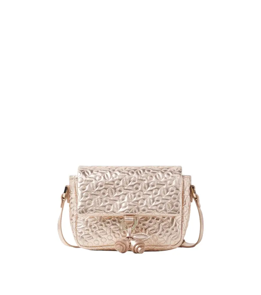 Bonpoint Malory quilted metallic leather shoulder bag | Image 1 Bonpoint Malory quilted metallic leather shoulder bag | Image 1
