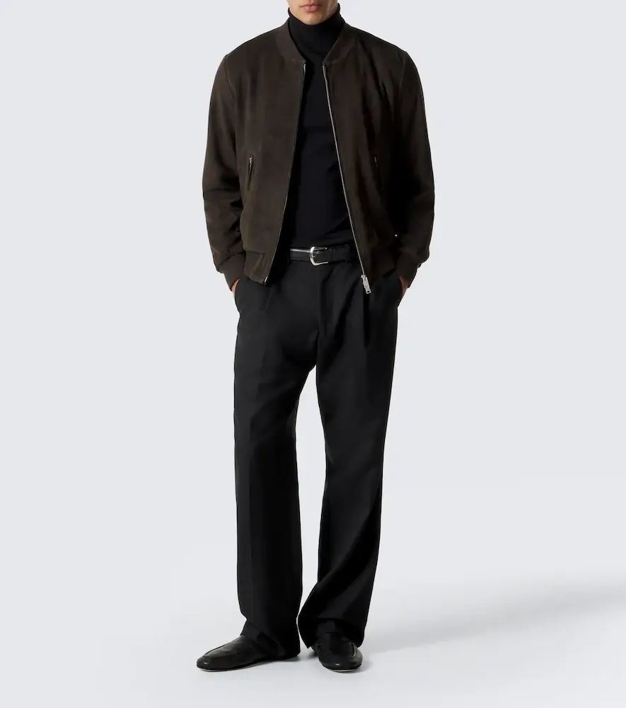 ARMA Didier suede bomber jacket | Thumbnail 2 ARMA Didier suede bomber jacket | Thumbnail 2