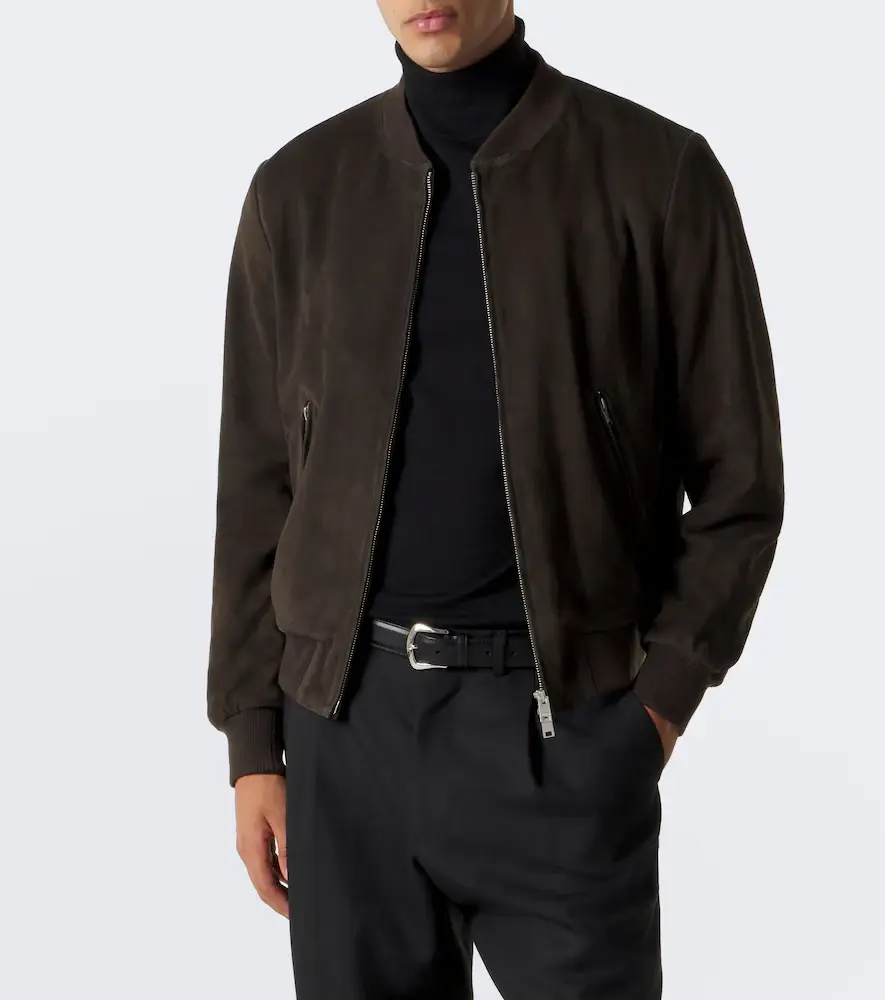 ARMA Didier suede bomber jacket | Thumbnail 3 ARMA Didier suede bomber jacket | Thumbnail 3