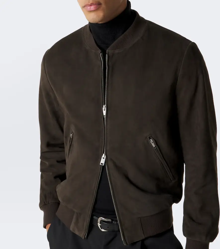 ARMA Didier suede bomber jacket | Thumbnail 6 ARMA Didier suede bomber jacket | Thumbnail 6
