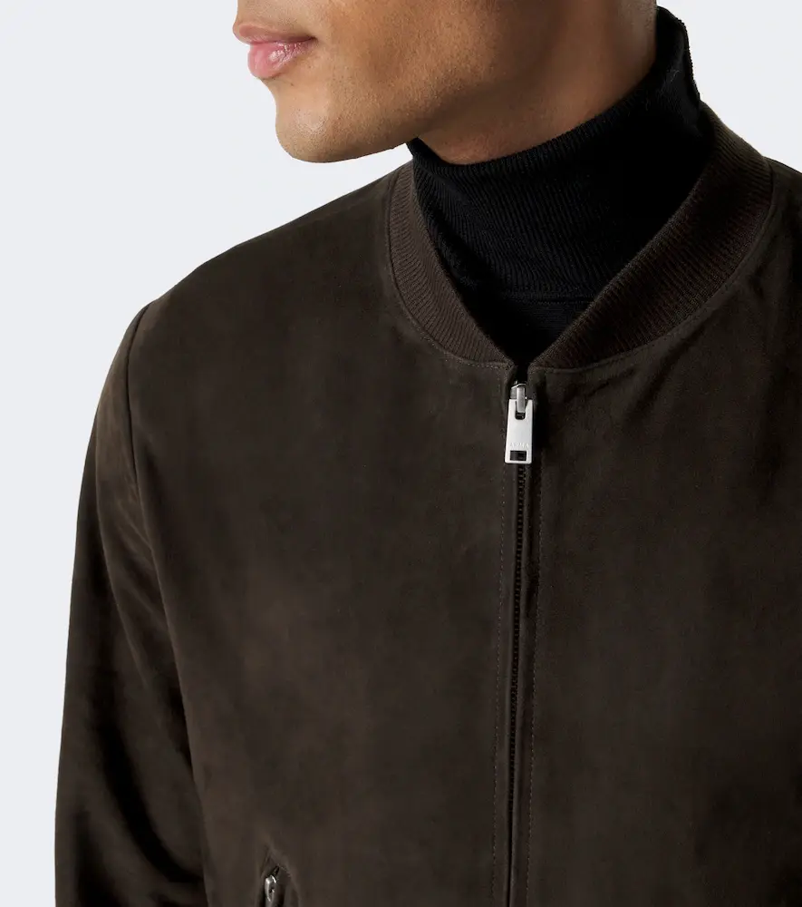 ARMA Didier suede bomber jacket | Thumbnail 7 ARMA Didier suede bomber jacket | Thumbnail 7