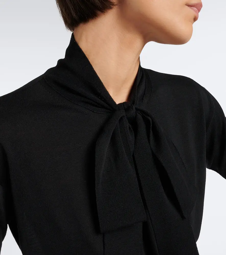 Valentino Garavani Bow-detail wool sweater | Thumbnail 3 Valentino Garavani Bow-detail wool sweater | Thumbnail 3