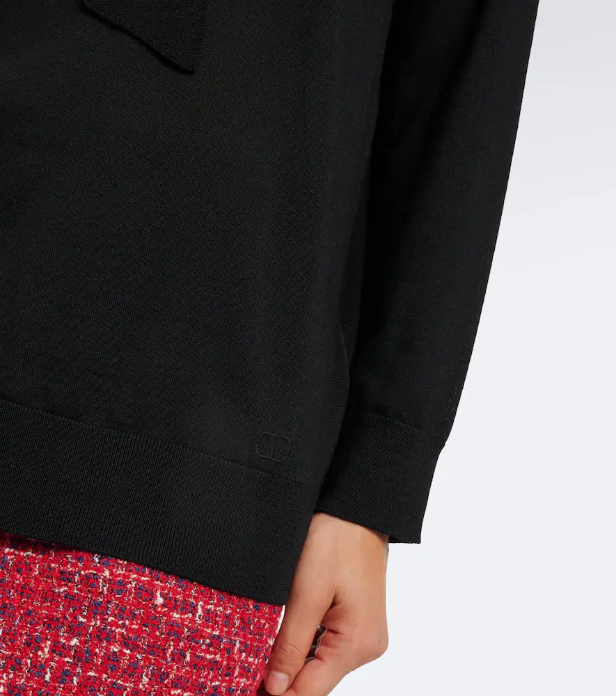 Valentino Garavani Bow-detail wool sweater | Thumbnail 4 Valentino Garavani Bow-detail wool sweater | Thumbnail 4