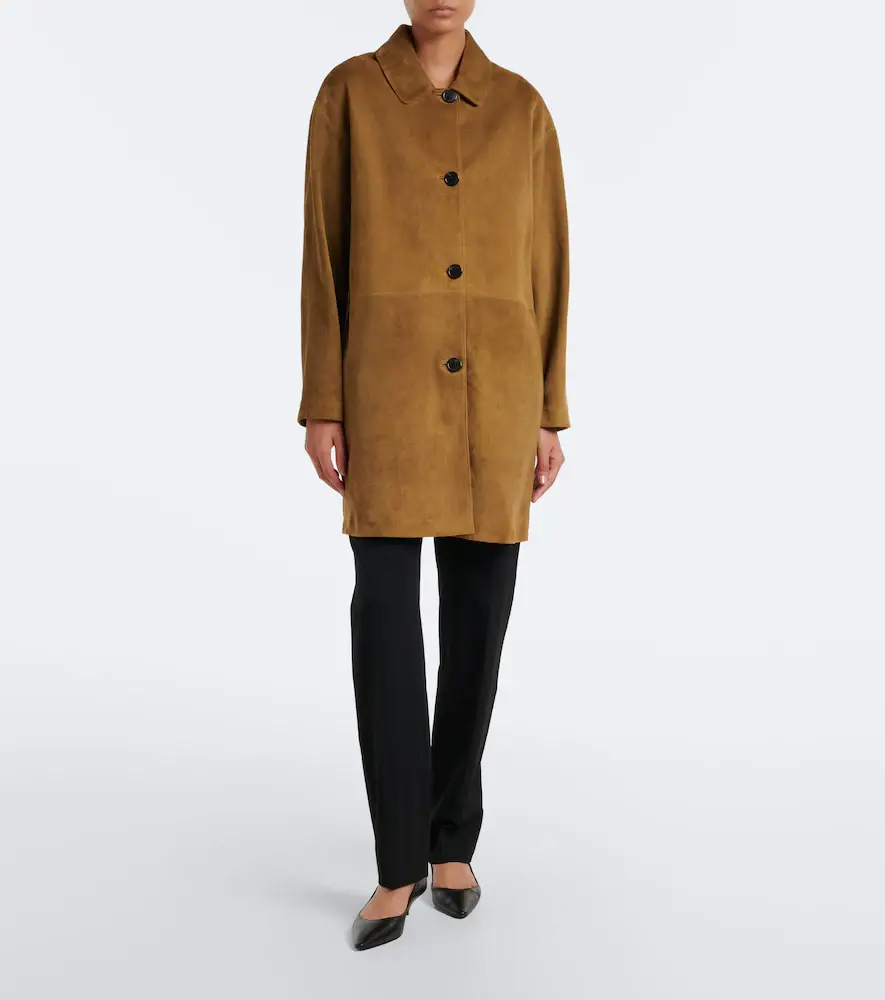 The Row Damir suede coat | Thumbnail 5 The Row Damir suede coat | Thumbnail 5
