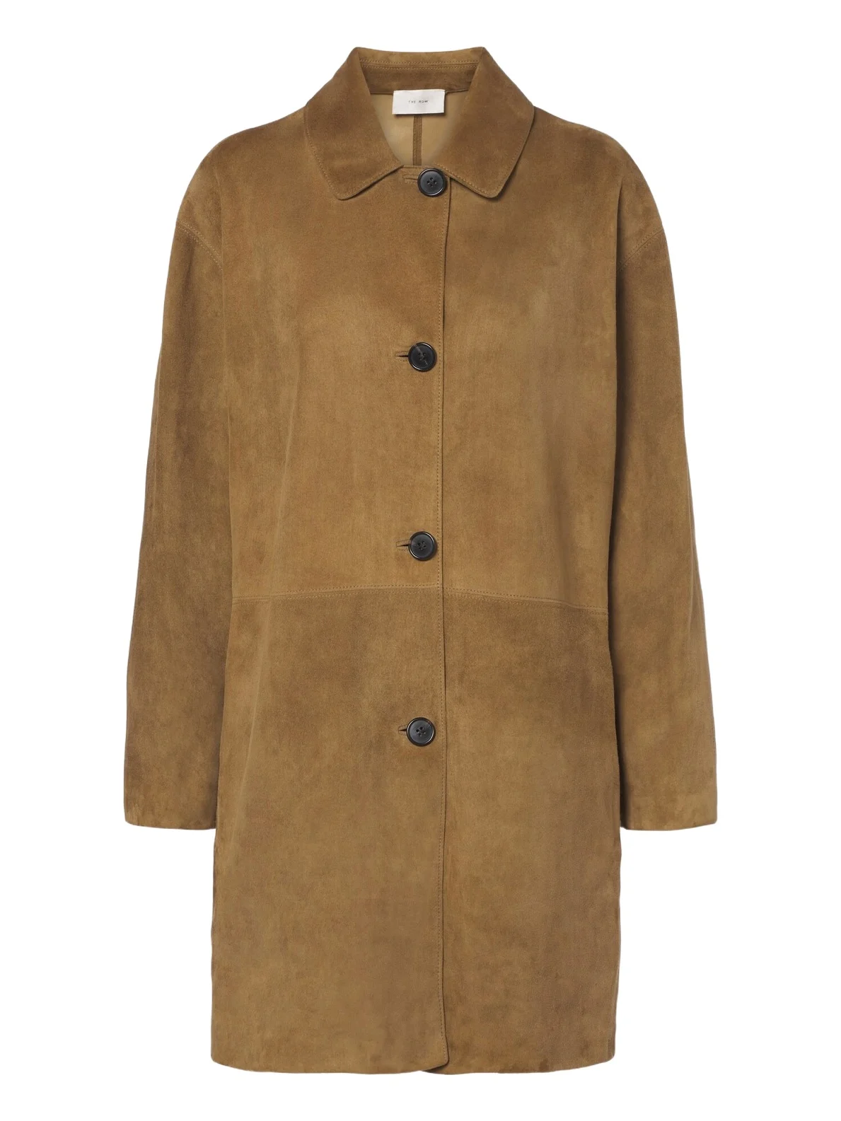 The Row Damir suede coat