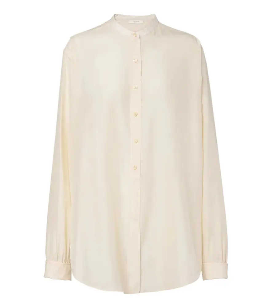 The Row Lula silk satin shirt | Image 1 The Row Lula silk satin shirt | Image 1