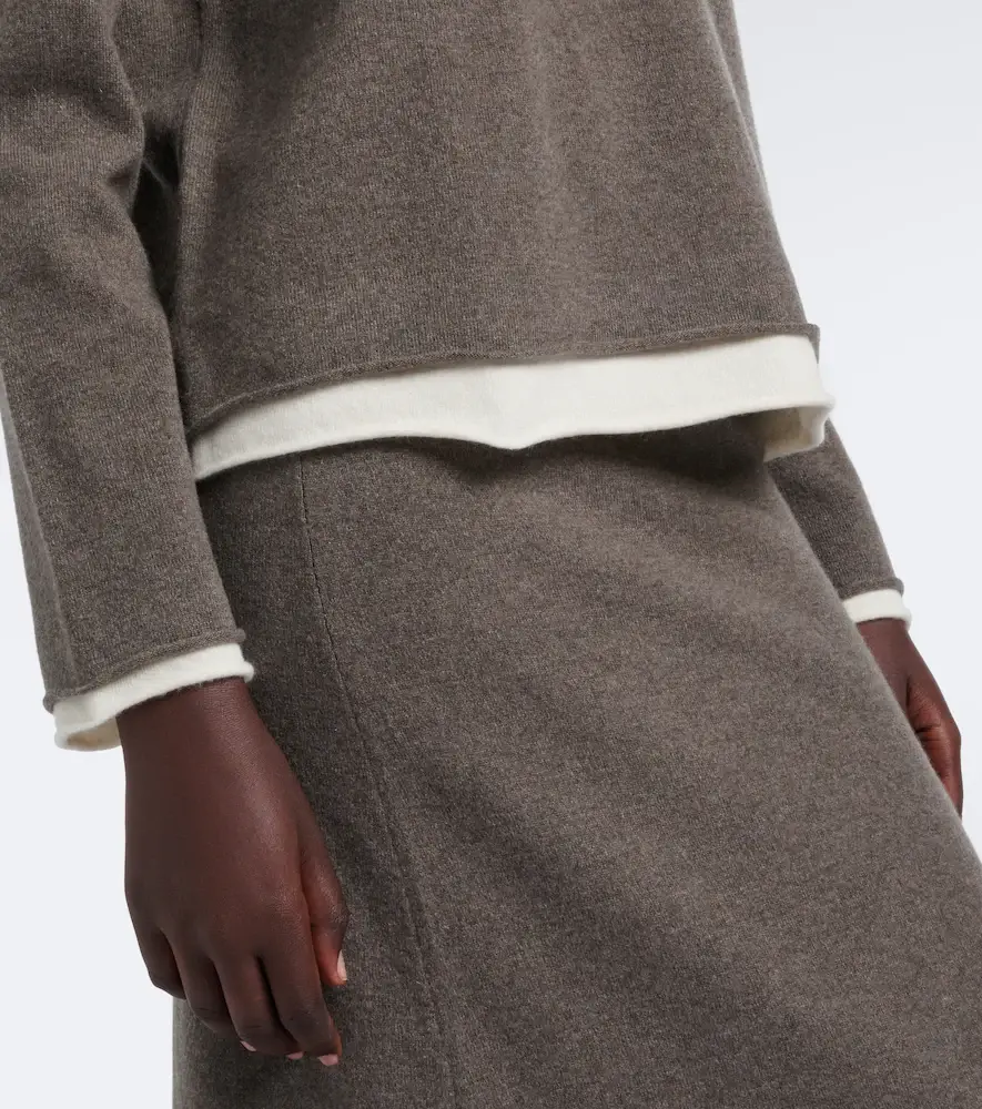 Arch4 Finley layered cashmere sweater | Thumbnail 4 Arch4 Finley layered cashmere sweater | Thumbnail 4