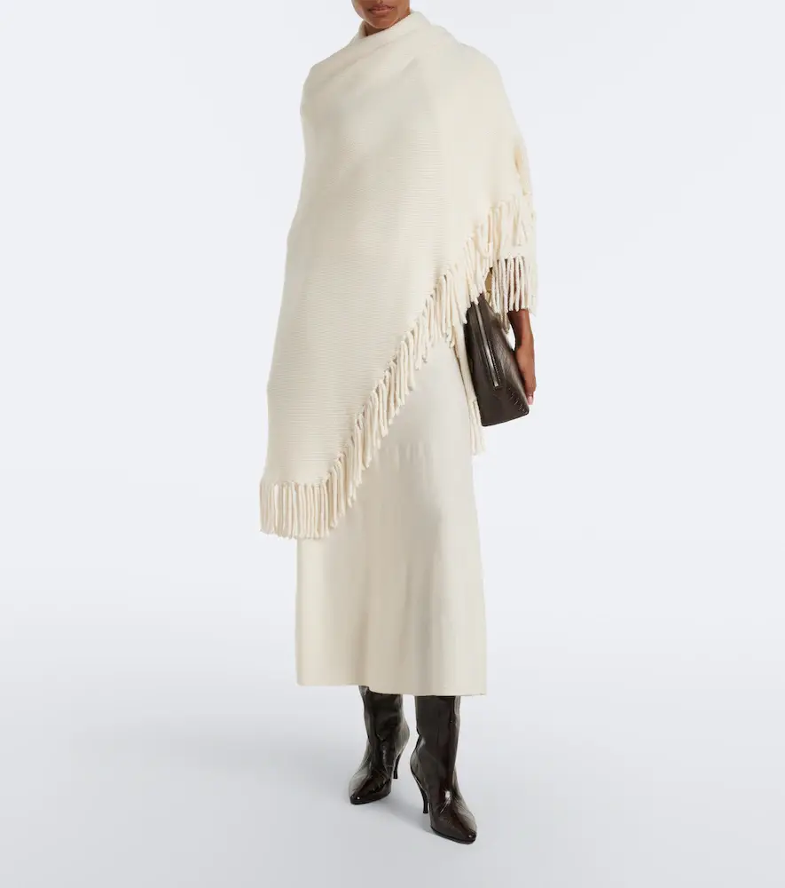 Arch4 Helma cashmere midi skirt | Thumbnail 4 Arch4 Helma cashmere midi skirt | Thumbnail 4