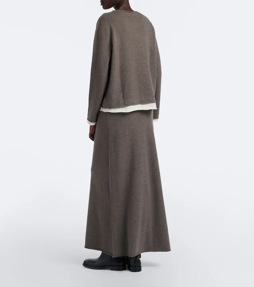 Arch4 Parker cashmere maxi skirt | Thumbnail 2 Arch4 Parker cashmere maxi skirt | Thumbnail 2