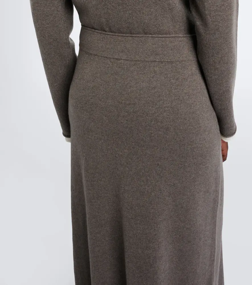 Arch4 Parker cashmere maxi skirt | Thumbnail 3 Arch4 Parker cashmere maxi skirt | Thumbnail 3