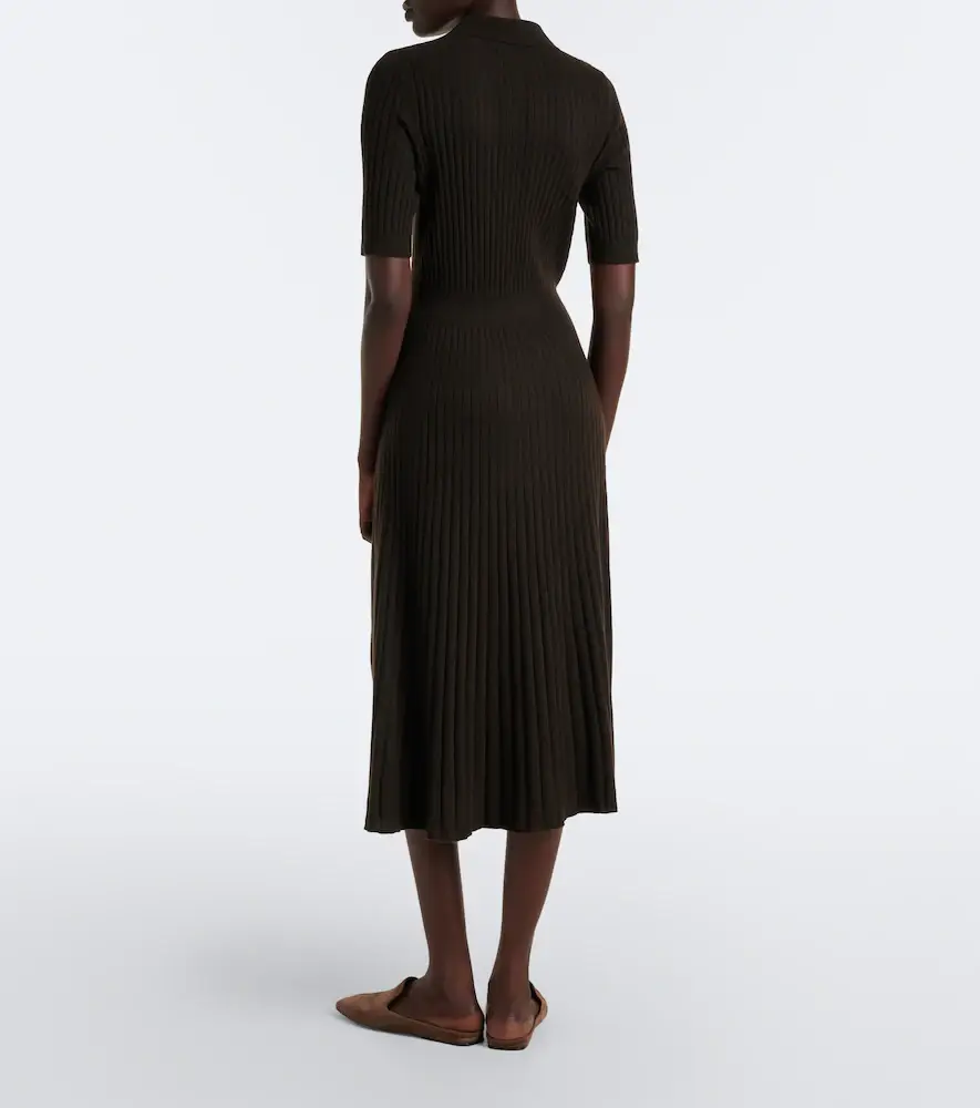 Arch4 Elloren cashmere polo dress | Thumbnail 5 Arch4 Elloren cashmere polo dress | Thumbnail 5