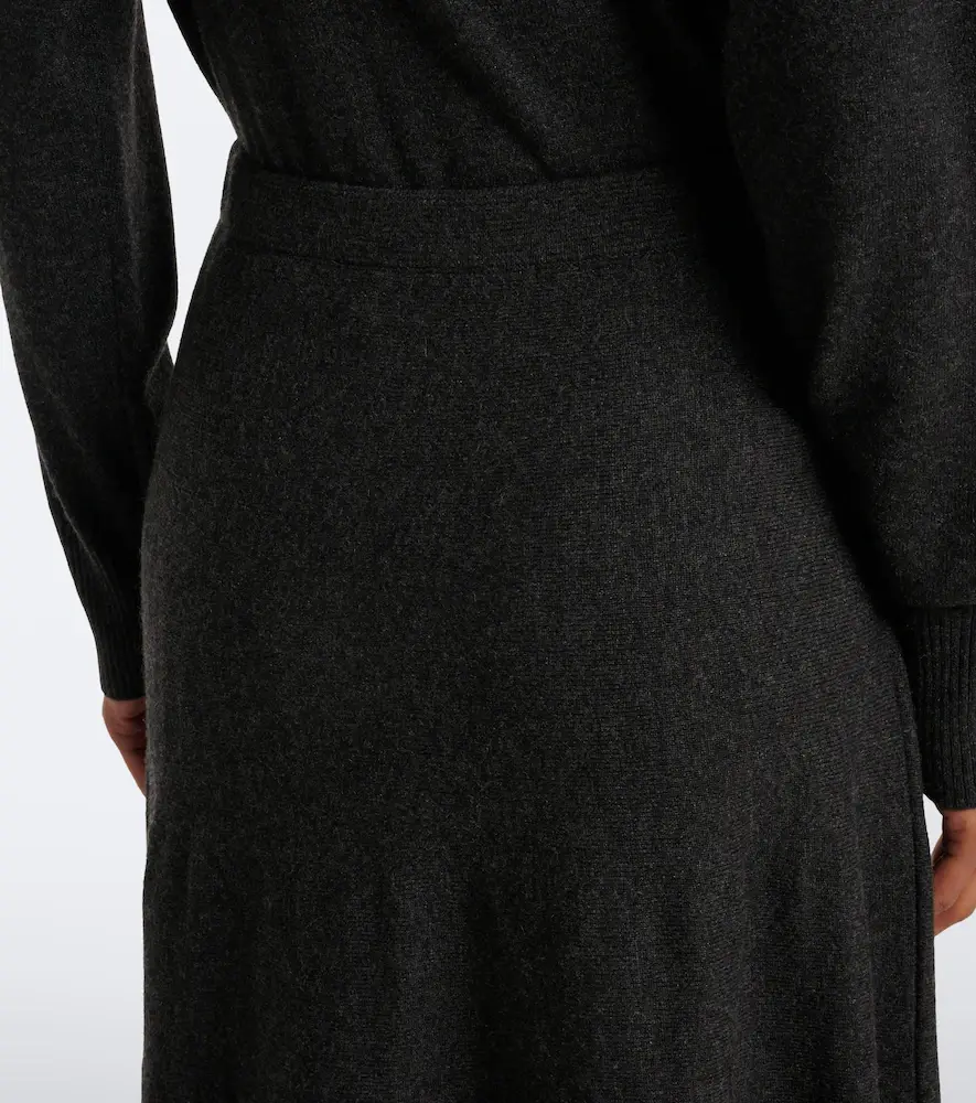 Arch4 Helma cashmere midi skirt | Thumbnail 3