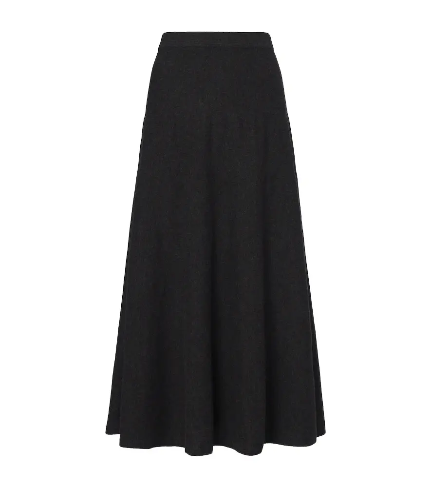 Arch4 Helma cashmere midi skirt | Image 1 Arch4 Helma cashmere midi skirt | Image 1