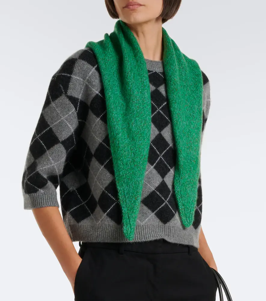 Arch4 Karlie argyle cashmere sweater | Thumbnail 3 Arch4 Karlie argyle cashmere sweater | Thumbnail 3