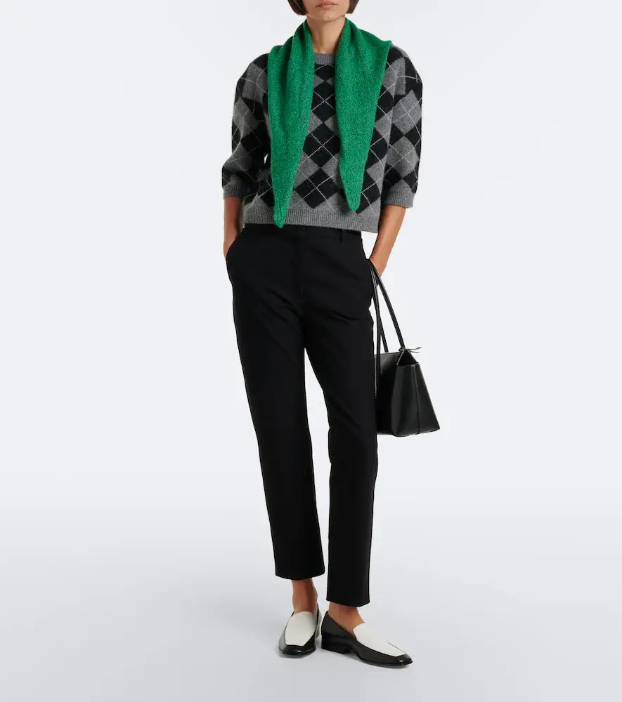 Arch4 Karlie argyle cashmere sweater | Thumbnail 5 Arch4 Karlie argyle cashmere sweater | Thumbnail 5