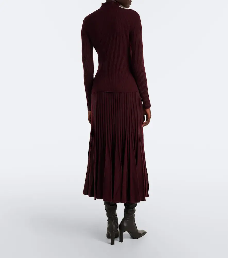 Arch4 Sabrina cashmere midi skirt | Thumbnail 2
