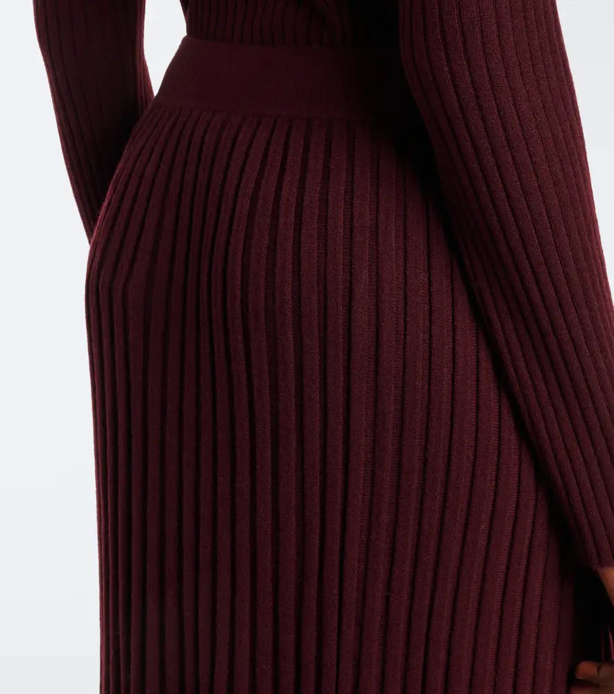 Arch4 Sabrina cashmere midi skirt | Thumbnail 6