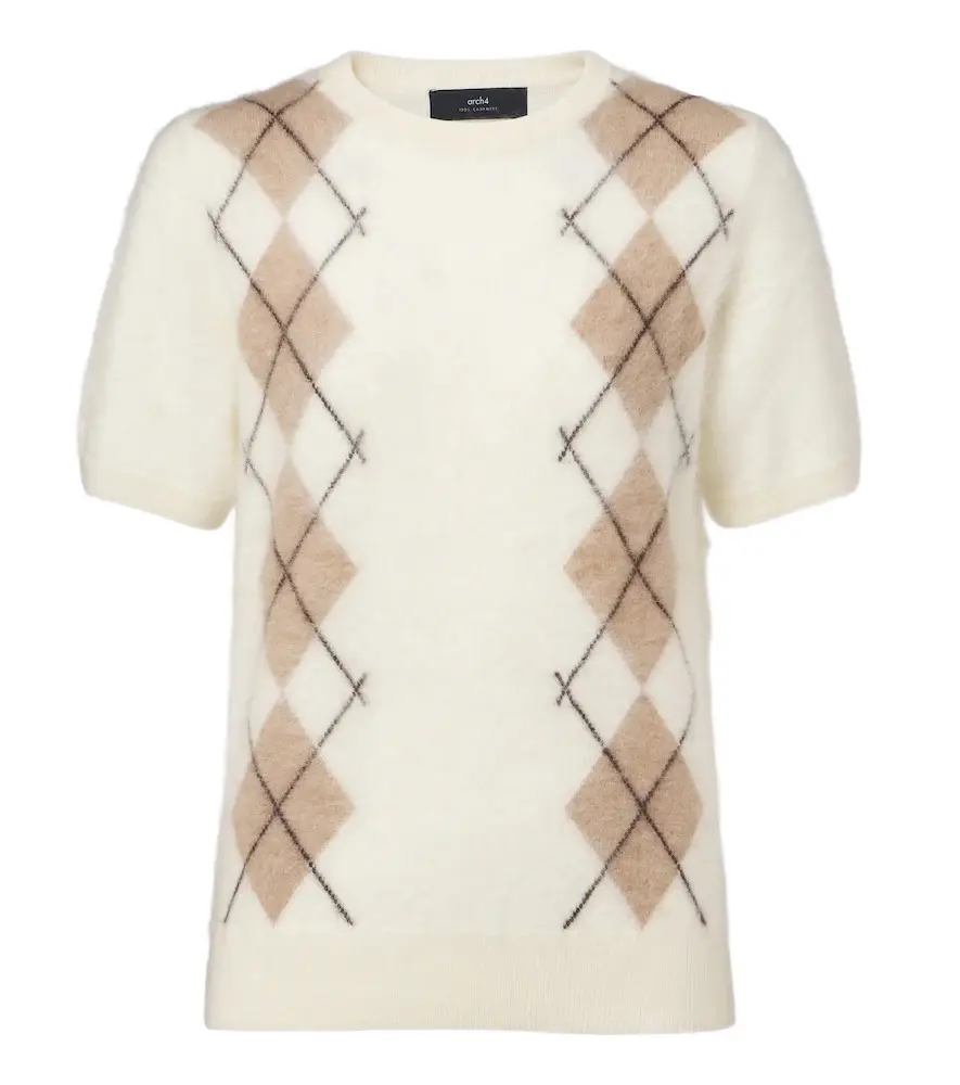 Arch4 Abel argyle cashmere sweater | Image 1 Arch4 Abel argyle cashmere sweater | Image 1