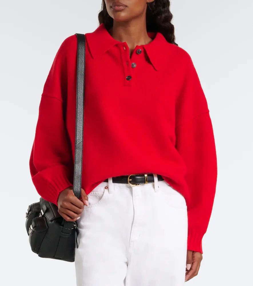 Arch4 Kings Road cashmere polo sweater | Thumbnail 2 Arch4 Kings Road cashmere polo sweater | Thumbnail 2