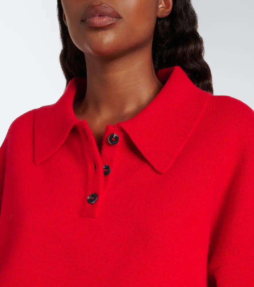 Arch4 Kings Road cashmere polo sweater | Thumbnail 3 Arch4 Kings Road cashmere polo sweater | Thumbnail 3