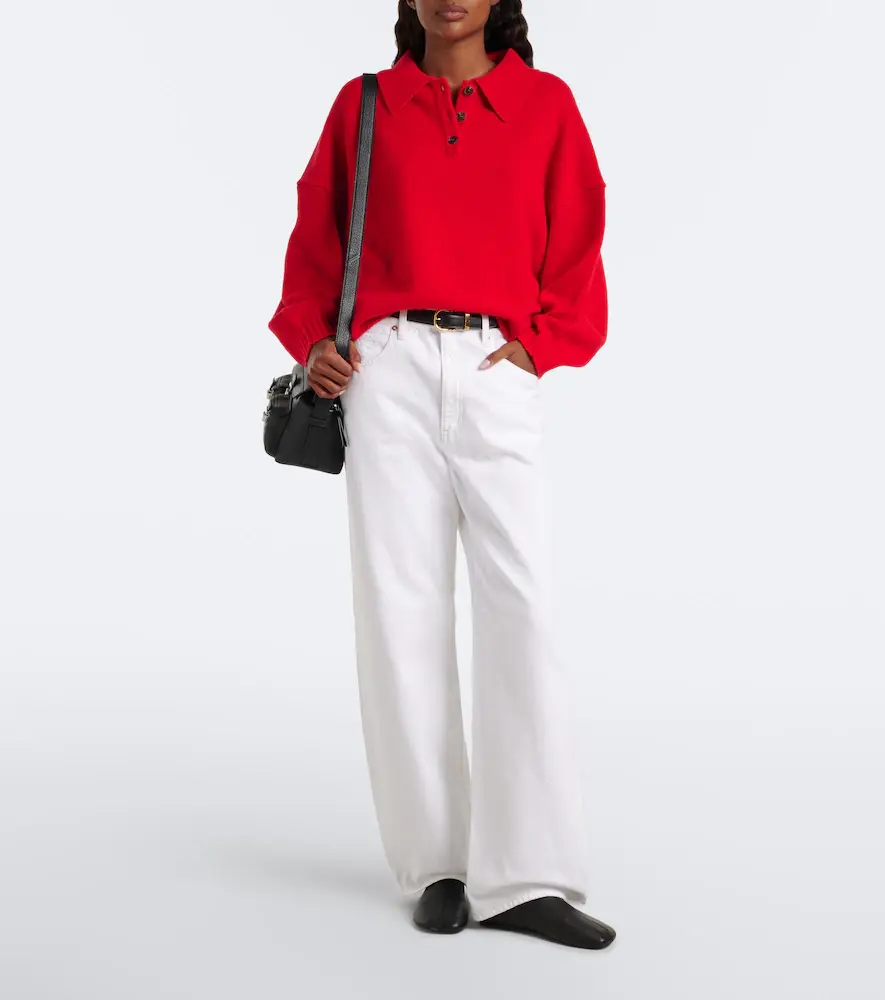 Arch4 Kings Road cashmere polo sweater | Thumbnail 5 Arch4 Kings Road cashmere polo sweater | Thumbnail 5