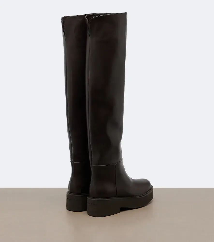 Gianvito Rossi Hiro leather over-the-knee boots | Thumbnail 4 Gianvito Rossi Hiro leather over-the-knee boots | Thumbnail 4