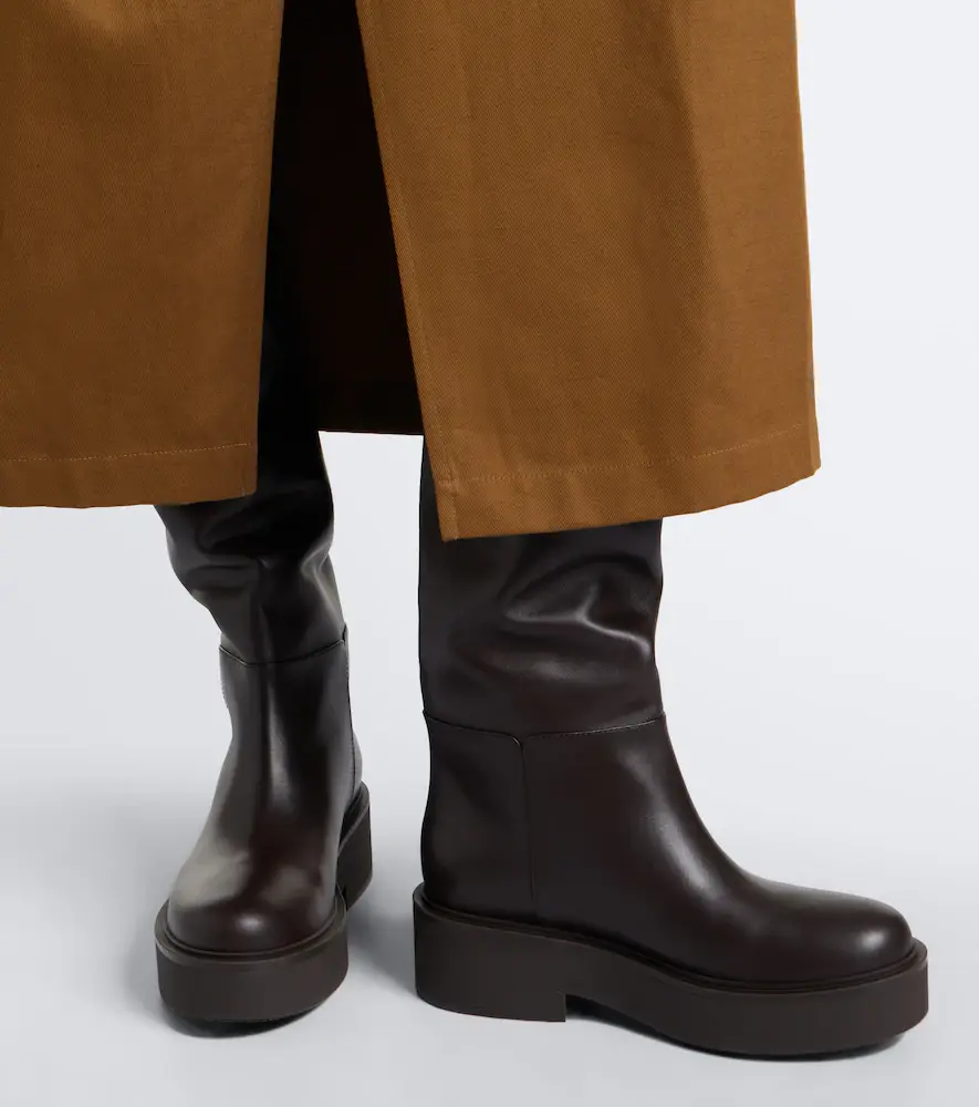 Gianvito Rossi Hiro leather over-the-knee boots | Thumbnail 5 Gianvito Rossi Hiro leather over-the-knee boots | Thumbnail 5
