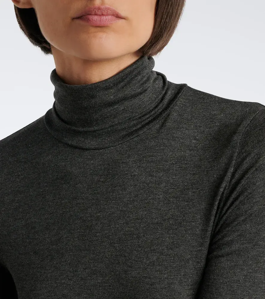 AGOLDE Pascale turtleneck sweater | Thumbnail 3