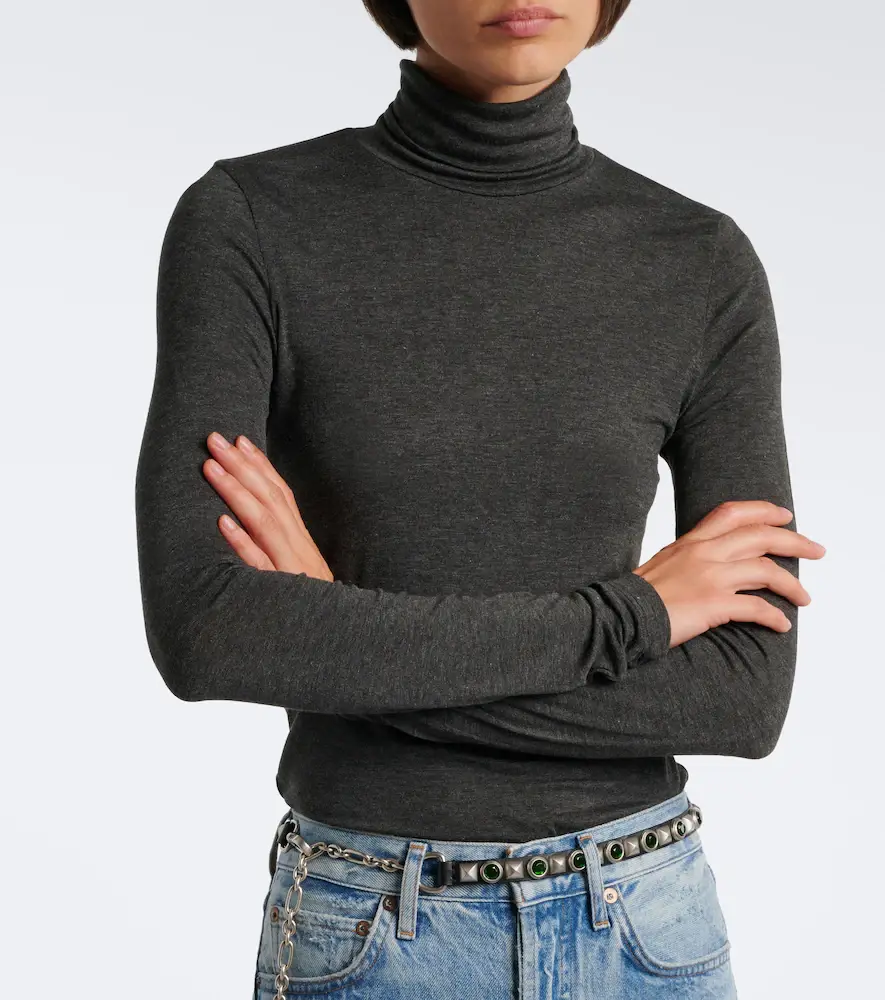 AGOLDE Pascale turtleneck sweater | Thumbnail 4