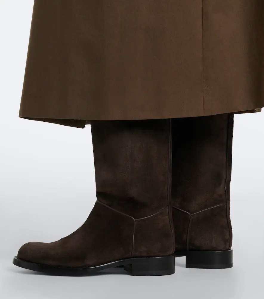 The Row Nobilis suede knee-high boots | Thumbnail 3