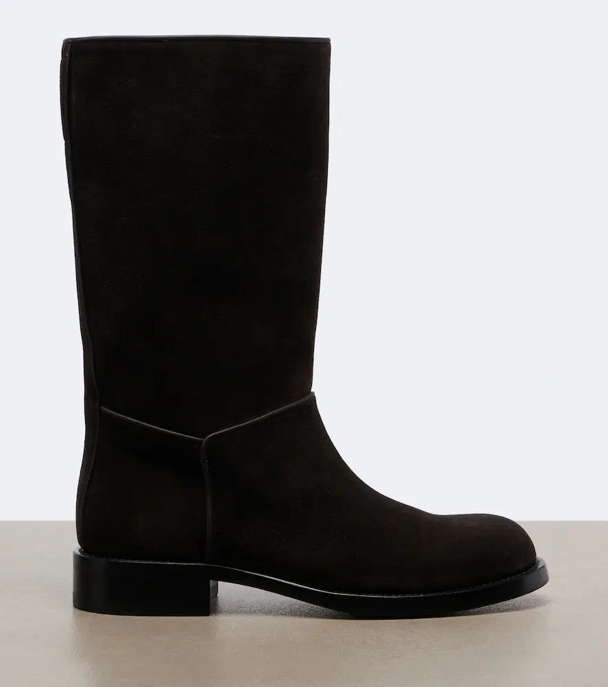 The Row Nobilis suede knee-high boots | Thumbnail 4