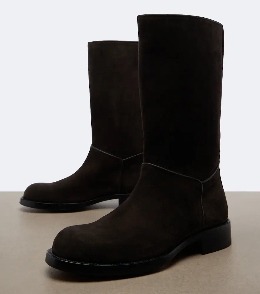 The Row Nobilis suede knee-high boots | Thumbnail 6