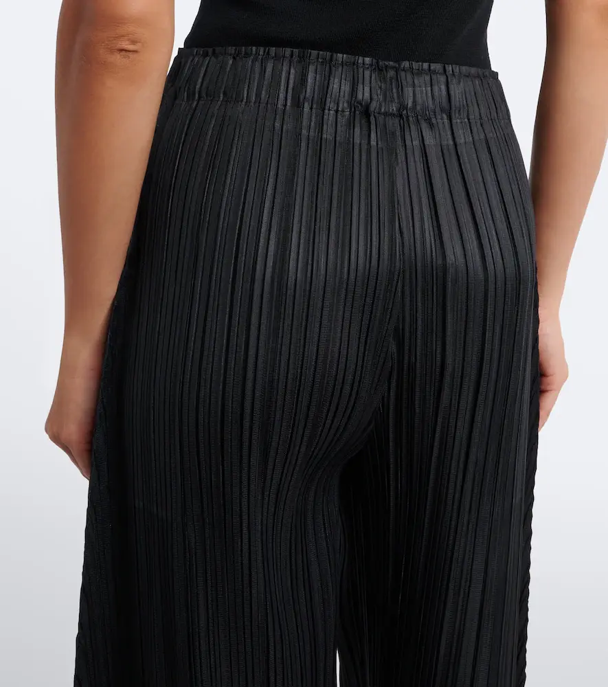 Pleats Please Issey Miyake Monthly Colors: July pleated wide-leg pants | Thumbnail 4