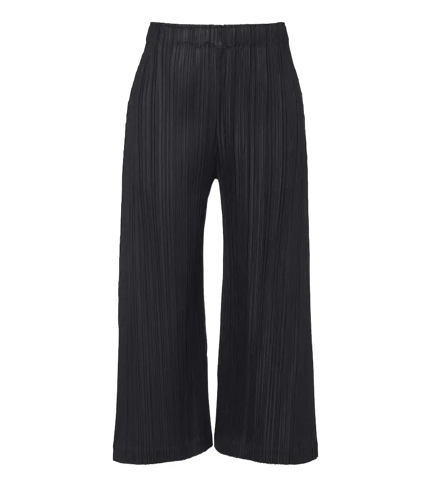 Monthly Colors: July pleated wide-leg pants Monthly Colors: July pleated wide-leg pants