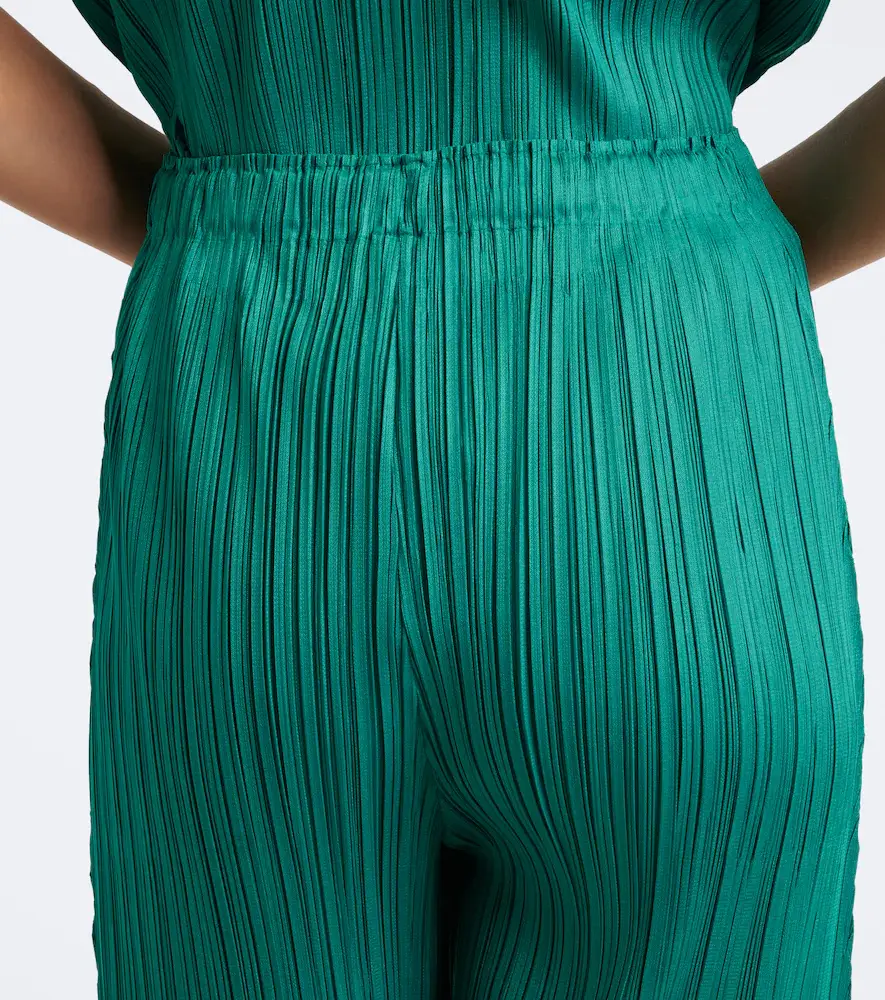 Pleats Please Issey Miyake Monthly Colors: July pleated wide-leg pants | Thumbnail 4