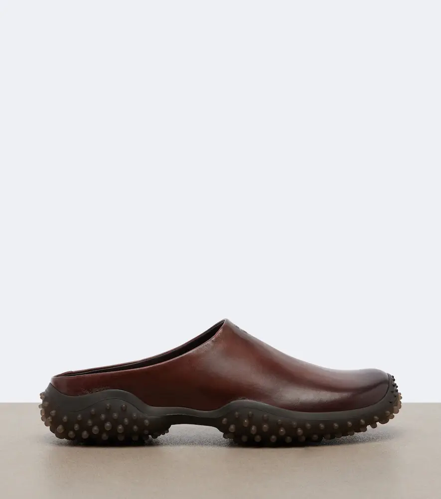 Miu Miu Leather mules | Thumbnail 2 Miu Miu Leather mules | Thumbnail 2