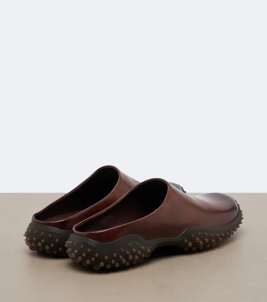 Miu Miu Leather mules | Thumbnail 4 Miu Miu Leather mules | Thumbnail 4
