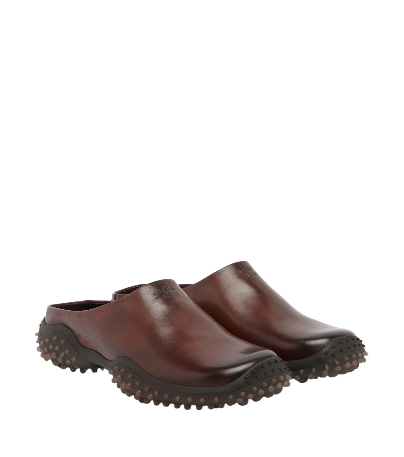 Miu Miu Leather mules