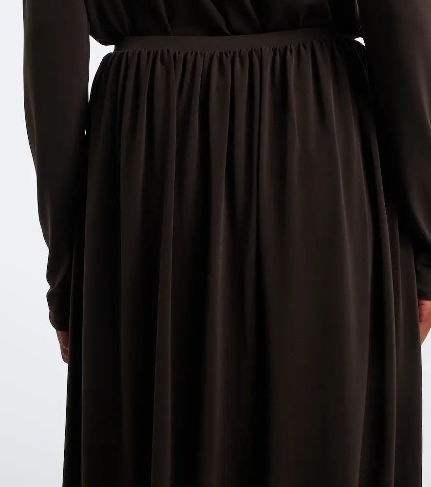 Vince Jersey midi skirt | Thumbnail 4